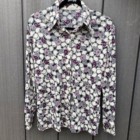 Vintage Kolortron Koret Polyester Blouse - Picture 7 of 7